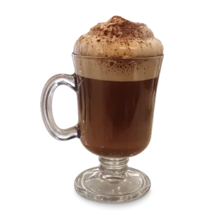 Copa de leche con cacao
