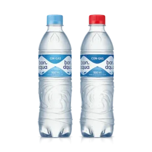 Agua con o sin gas